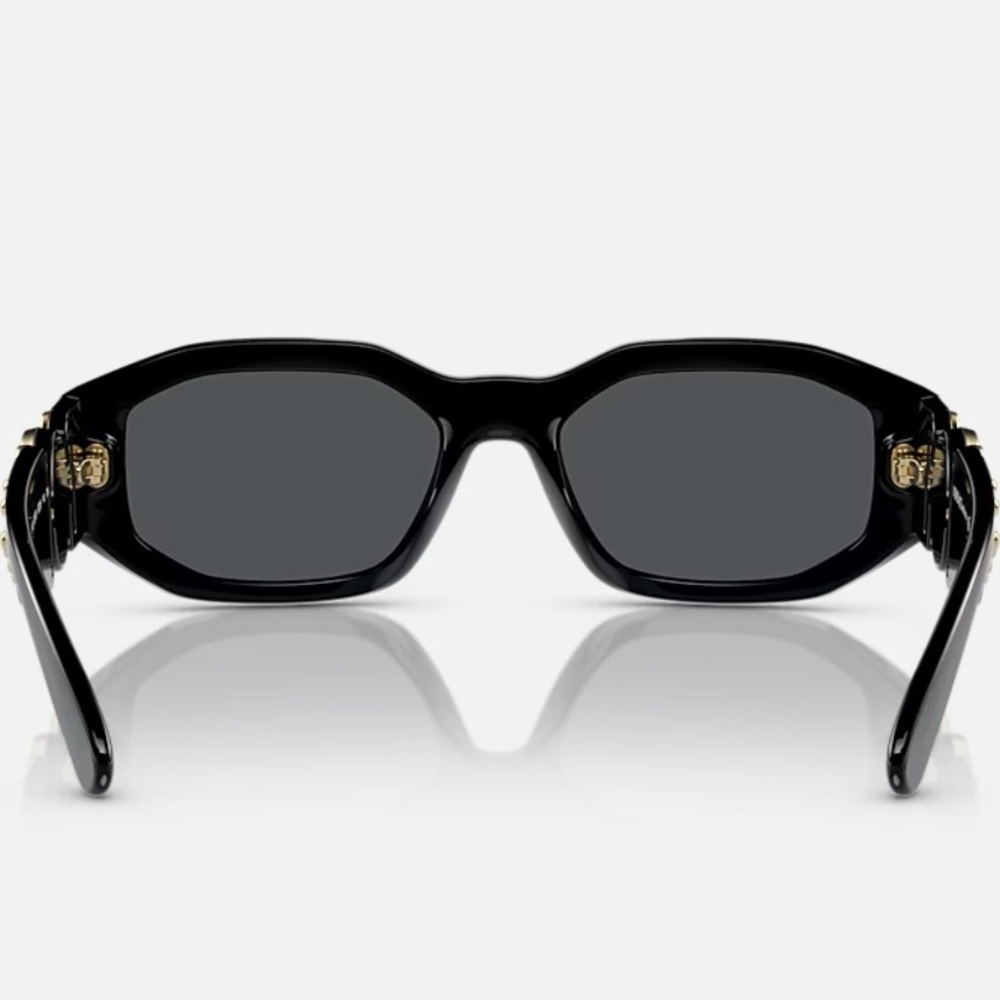 Versace Medusa Biggie Studded Sunglasses - Picture 14 of 15
